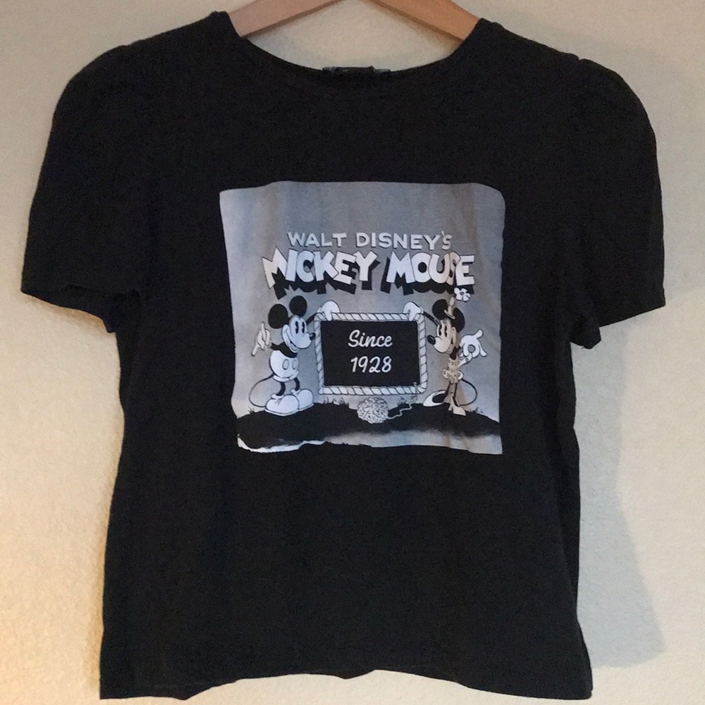 Zara Mickey Mouse Shirt